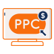 Increase in traffic through PPC-Icon